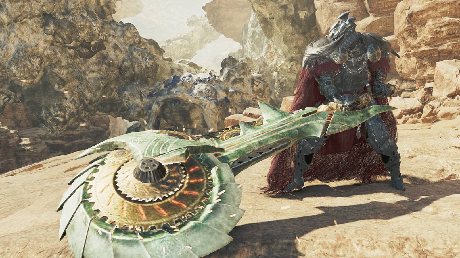 MH Wilds upgraded Mundus Altus swaxe