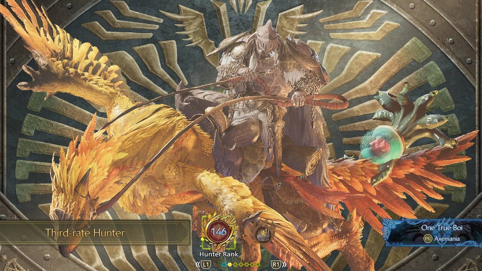 MH Wilds Hunter Profile character screen