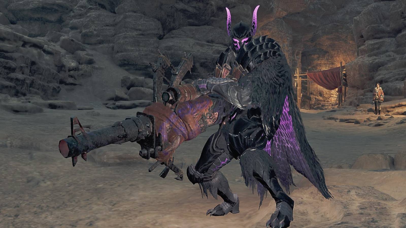 MH Wilds Doshaguma Light Bowgun