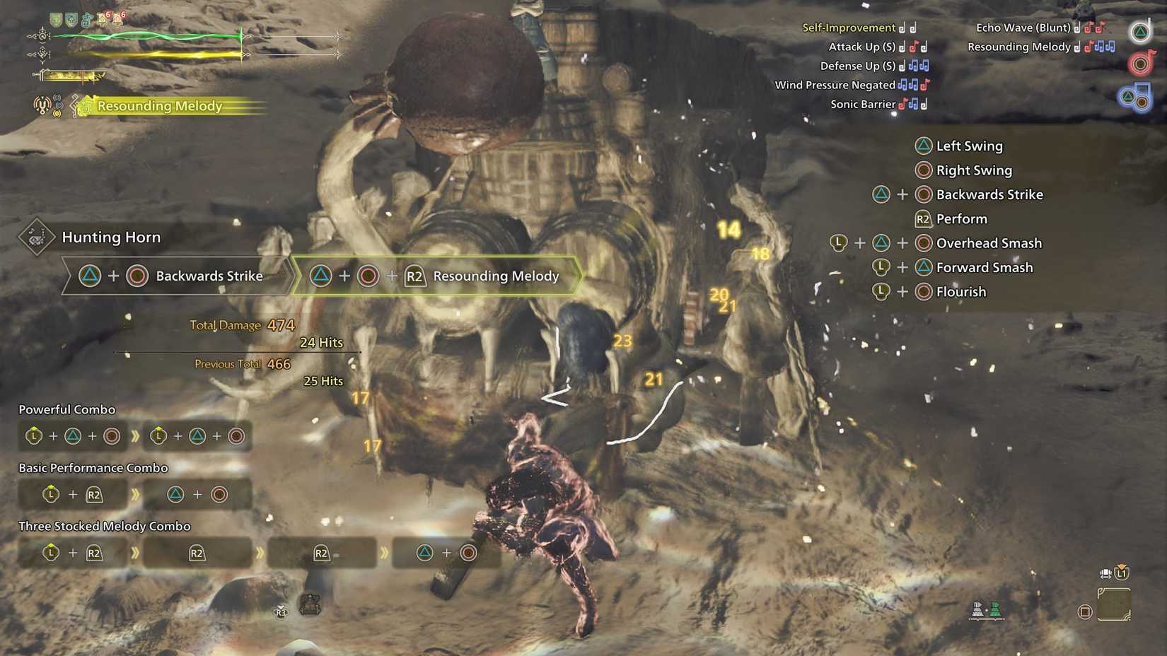 MH Wilds Resounding Melody hit