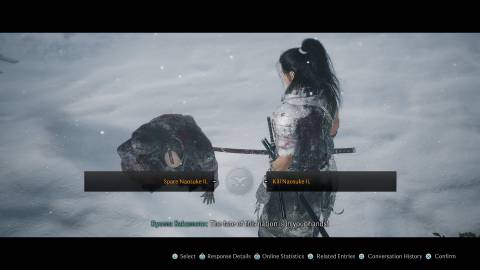 Rise of the Ronin Spare or Kill Red Demon