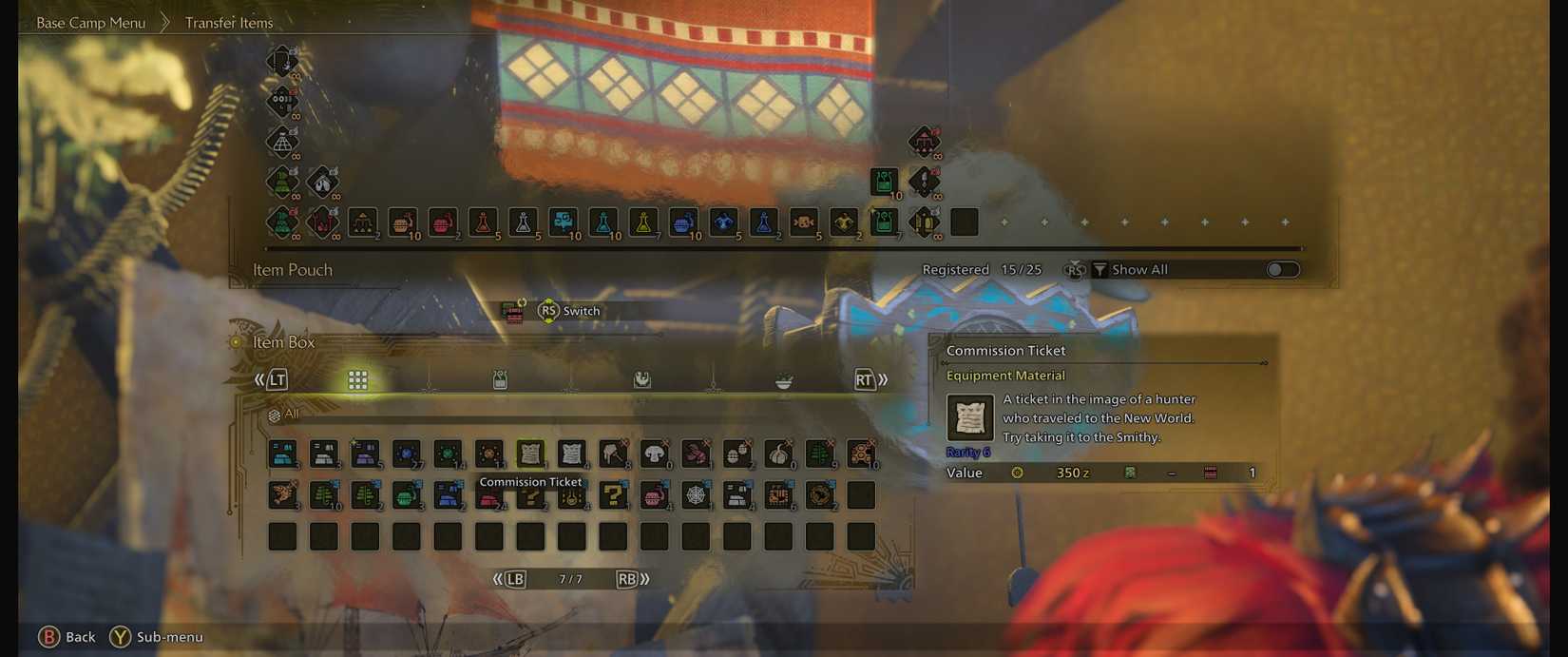 MH Wilds Commission Ticket Inventory