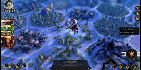 Playing as Wolf Clan in Armello