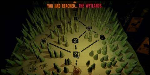 Choosing a Route To Go In Inscryption