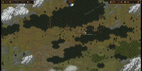 Using the World Map to Travel in Battle Brothers