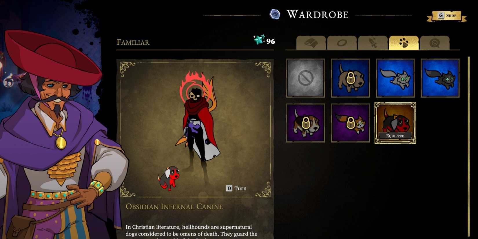 33-immortals-charon's-wardrobe-familiar