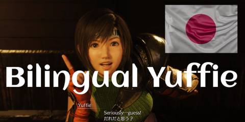 An image of Yuffie in the Yuffie Bilingual mod for Final Fantasy 7 Rebirth
