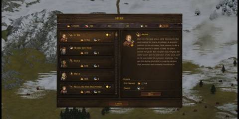 Hiring Mercenary Soldiers to Join The Group in Battle Brothers