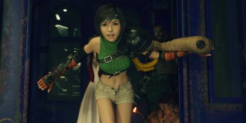 An image of Yuffie in the Yuffie Intergrade mod for Final Fantasy 7 Rebirth