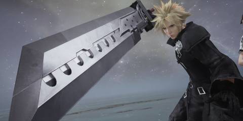 An image of Cloud Strife in the Advent Children mod for Final Fantasy 7 Rebirth mod