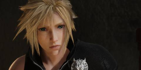 An image of Cloud Strife in the Advent Children mod for Final Fantasy 7 Rebirth mod