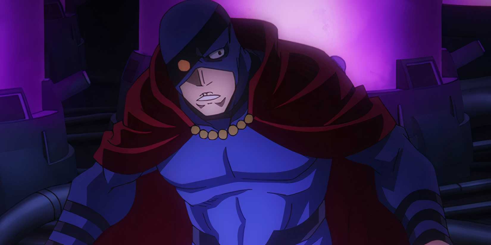 X-Mess moments before he is killed by Tomura Shigaraki in My Hero Academia
