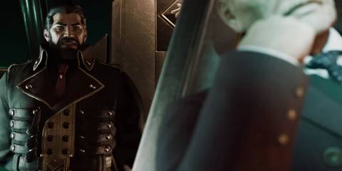 heidegger talking to president shinra