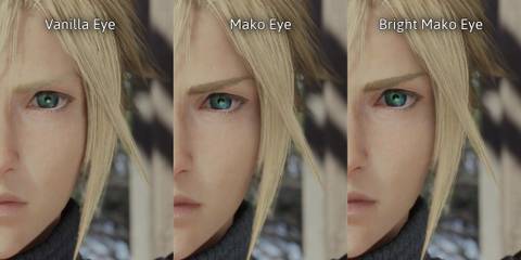 An image of Cloud Strife in the texture tweaks mod for Final Fantasy 7 Rebirth 