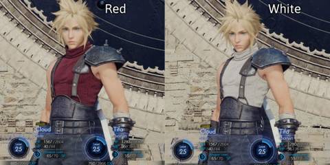 An image of Cloud Strife in the texture tweaks mod for Final Fantasy 7 Rebirth 