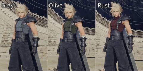 An image of Cloud Strife in the texture tweaks mod for Final Fantasy 7 Rebirth 