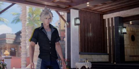 An image of Cloud Strife in the texture tweaks mod for Final Fantasy 7 Rebirth 