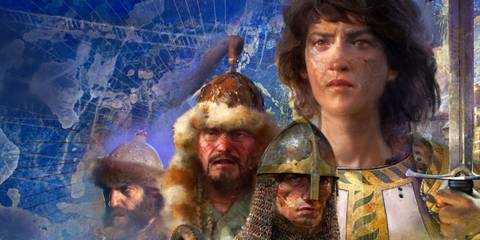 A group of characters from Age of Empires 4 