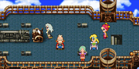 A Key Frame From Final Fantasy 6 Showing Terra Exclaiming At The Damage Being Caused To The Planet