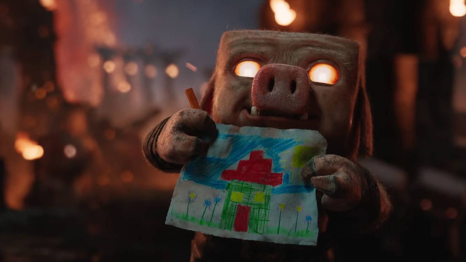 A Minecraft Movie-based texture pack could have cuter baby piglins