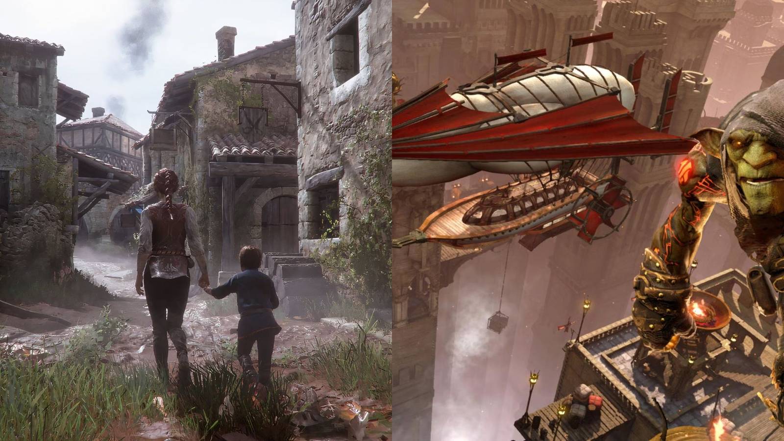 A Plague Tale Innocence and Styx Master Of Shadows