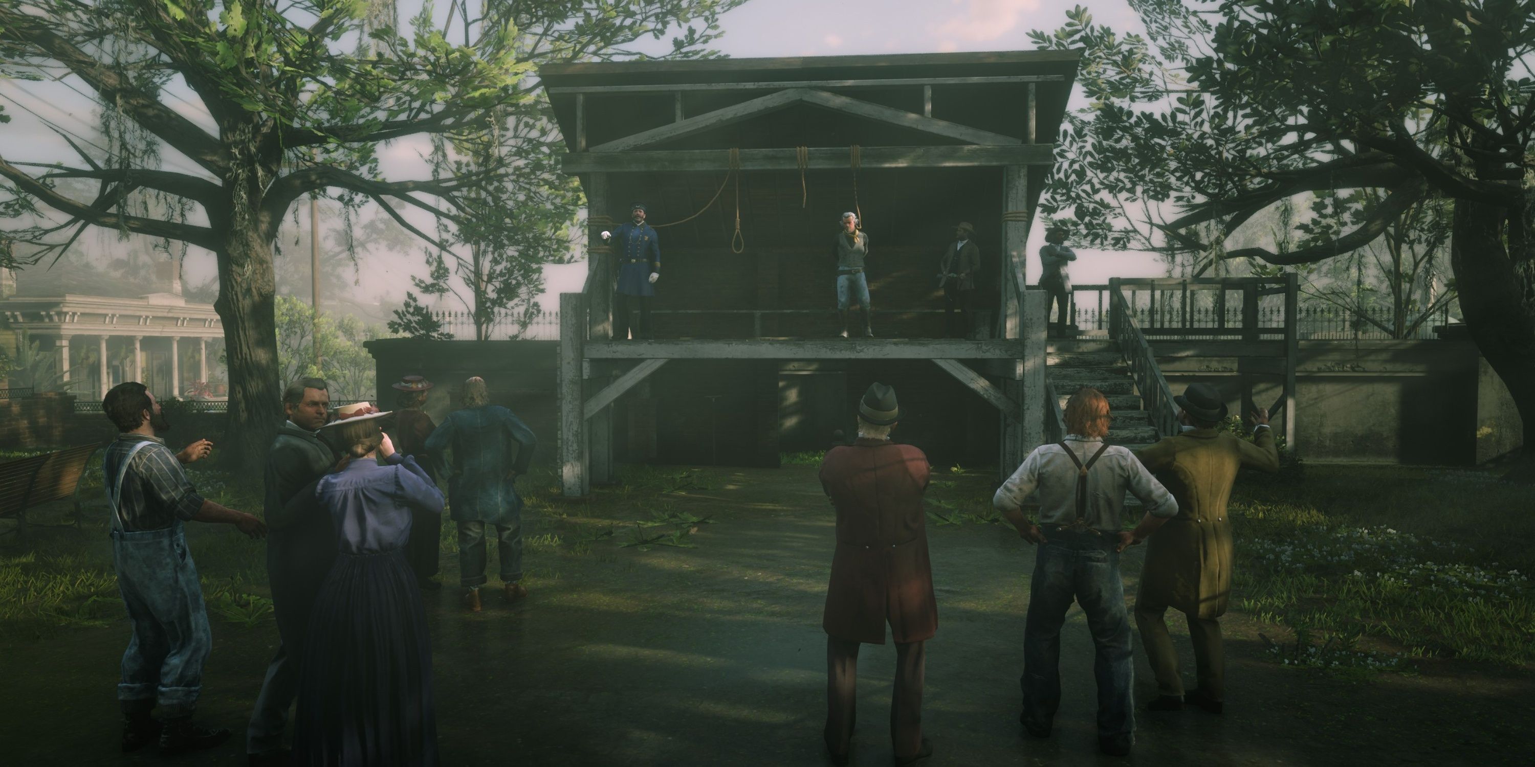 a public hanging in saint denis