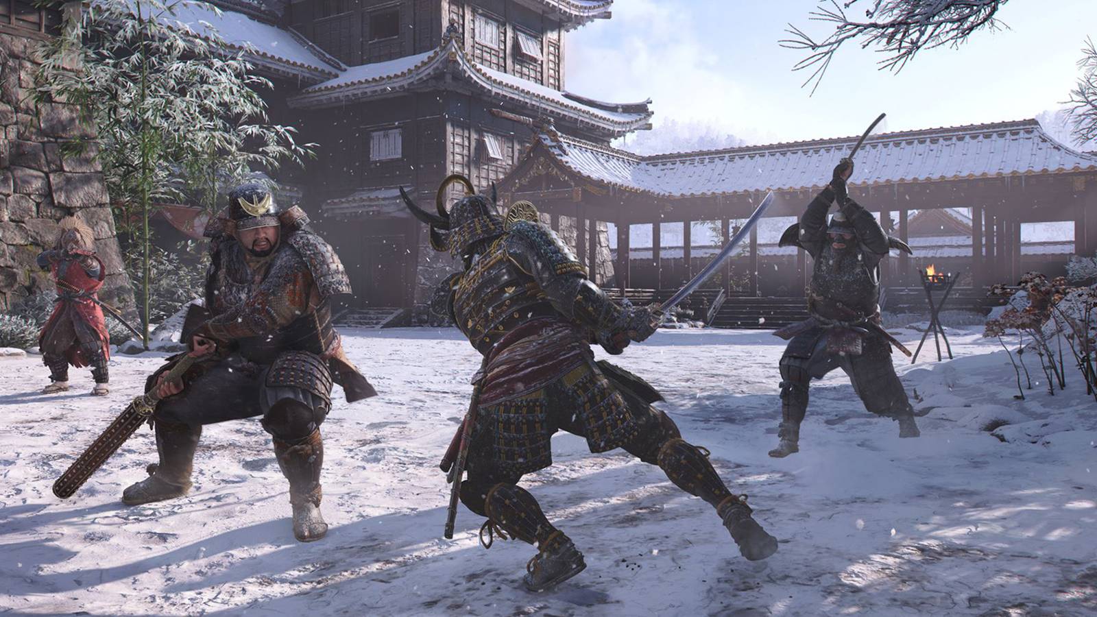 AC Shadows Winter Battle