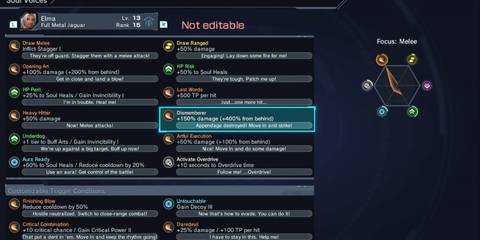 Activating Soul Voices Elma Xenoblade Chronicles X Definitive Edition