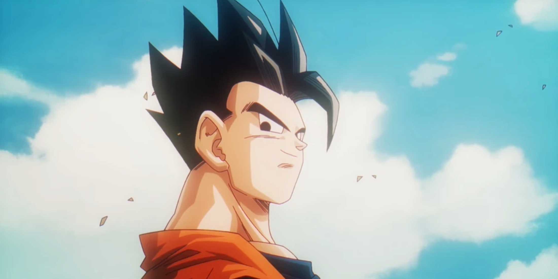 Gohan using Ultimate Form in Dragon Ball