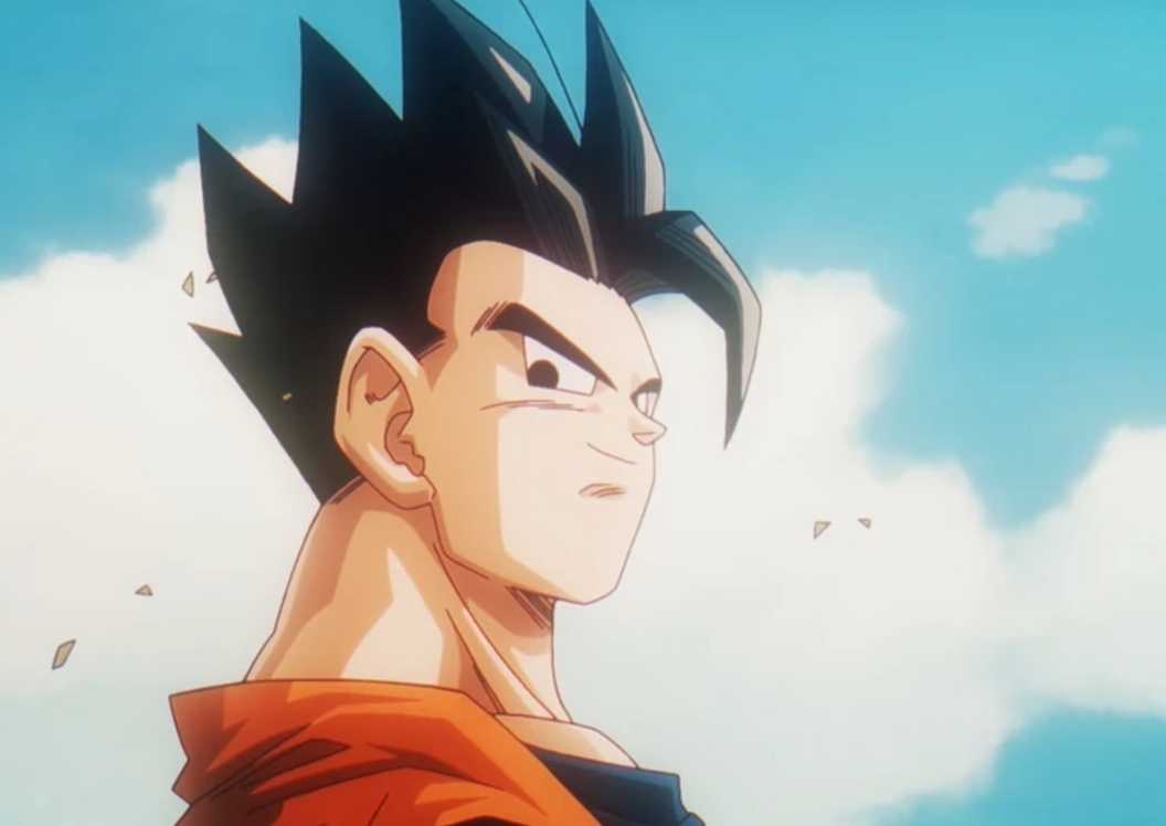 Gohan using Ultimate Form in Dragon Ball
