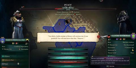 Age of Wonders 4 attempting to make peace