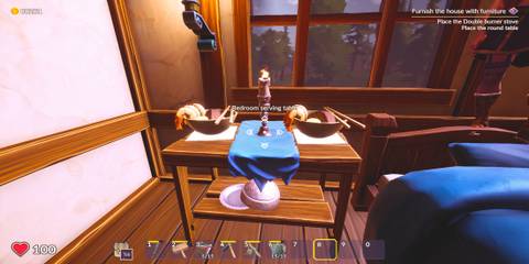 Ale and Tale Tavern Bedroom Serving Table