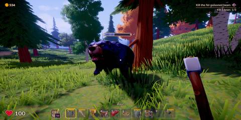 Ale & Tale Tavern Bear Encounter