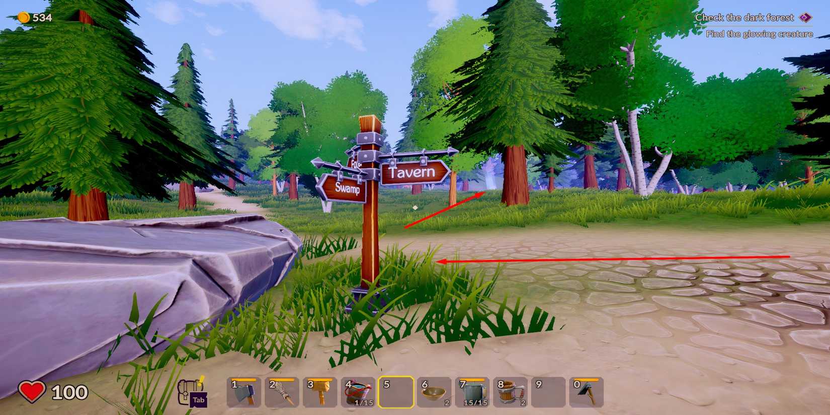 Ale & Tale Tavern Road to Forest Spirit 2