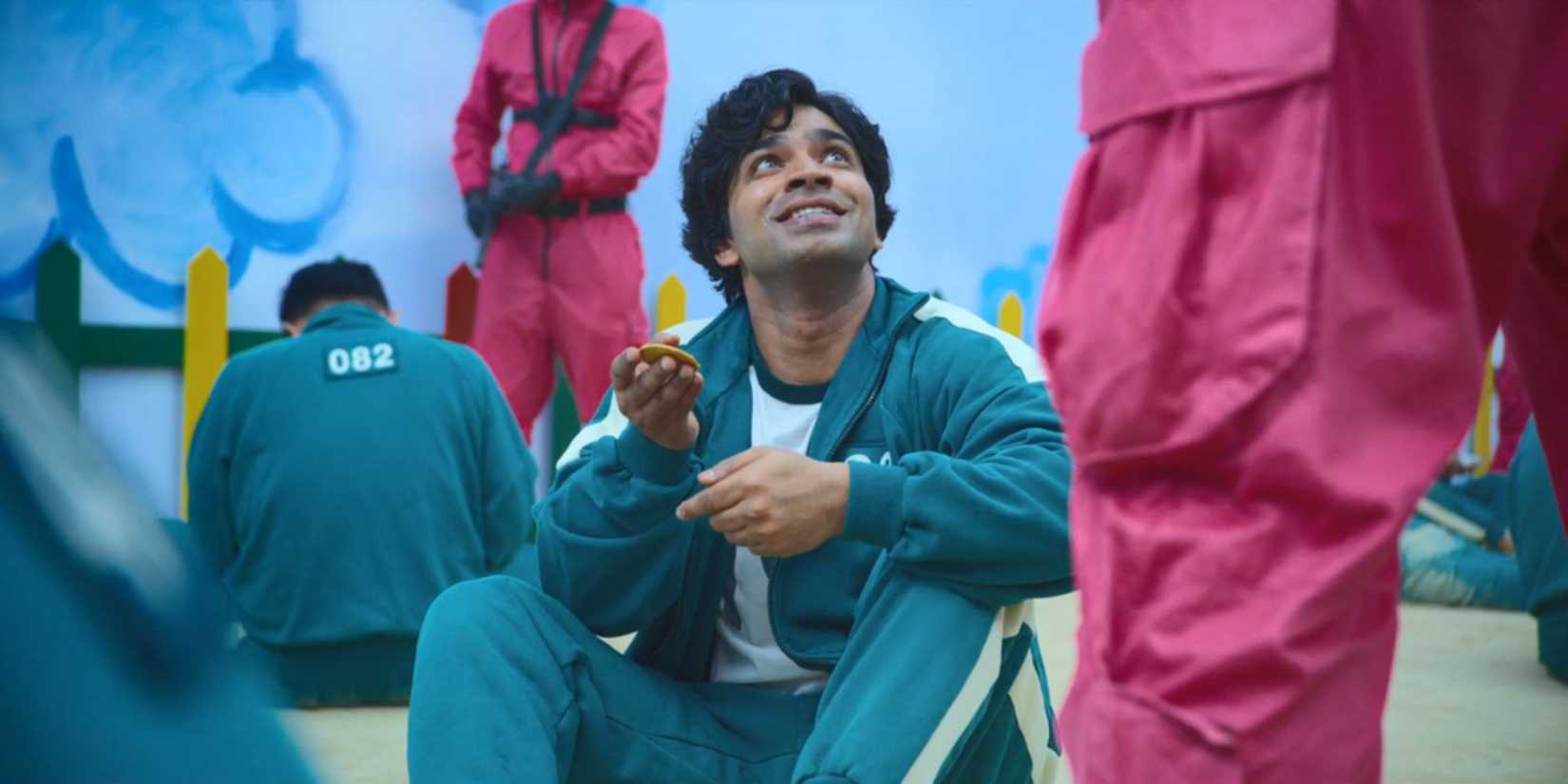 Squid Game Ali Abdul clears the Honeycomb game.