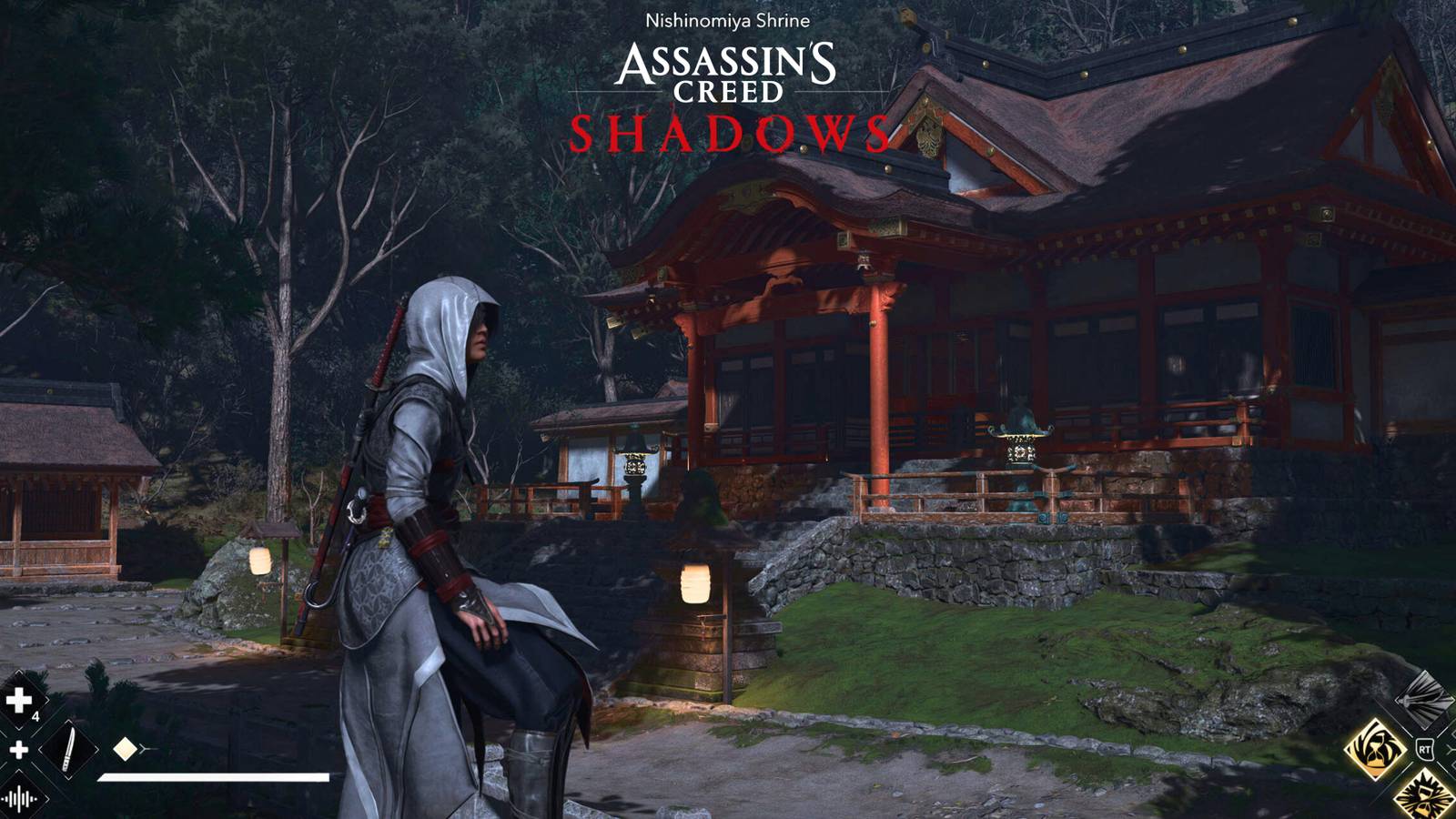 All Prayer Locations in Nishinomiya Shrine AC Shadows