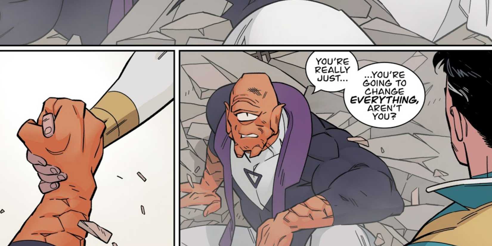 Fat Alien Invincible Invincible: All Characters Fates at the End of the Comic