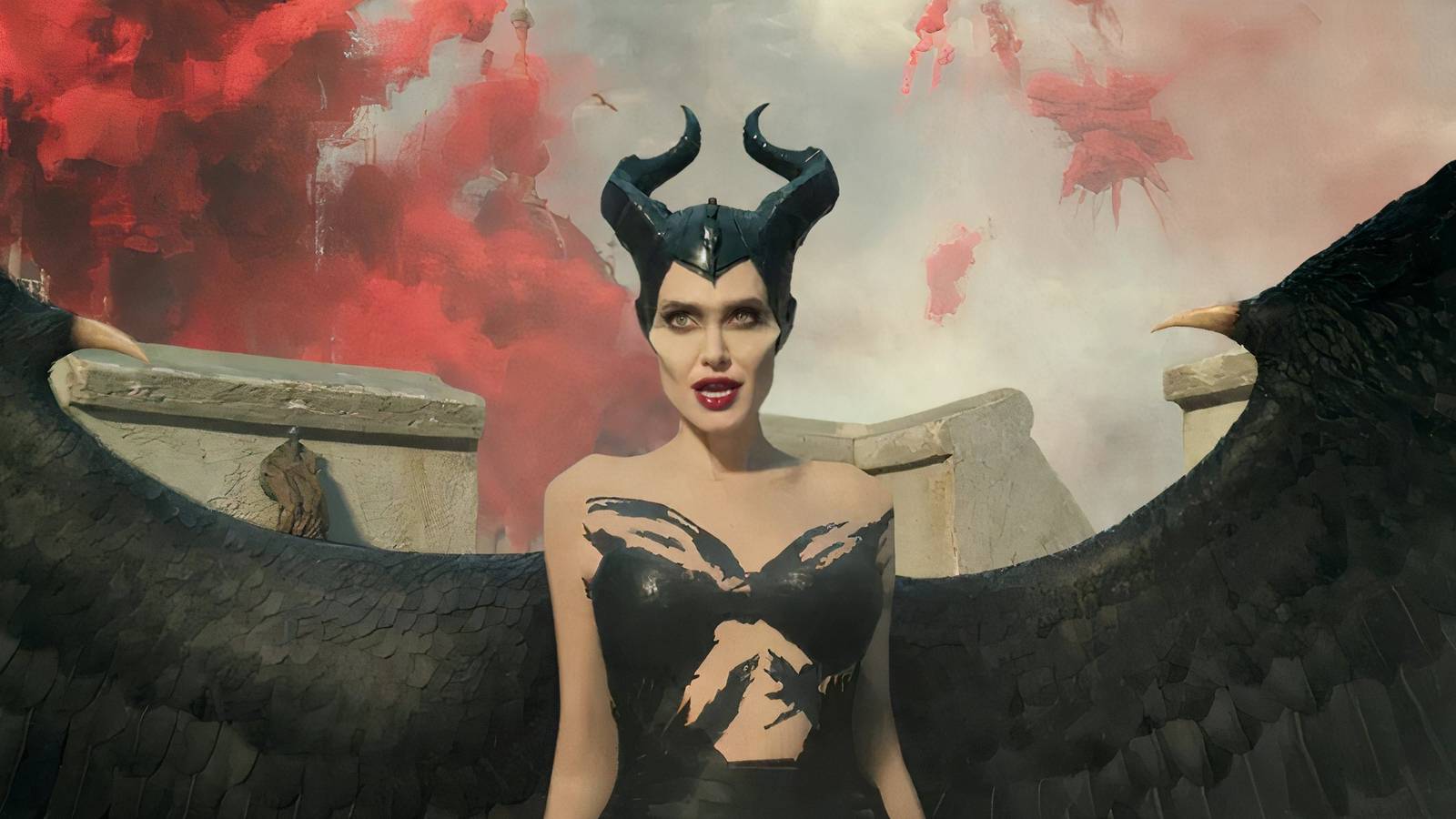 Angelina Jolie as Maleficent 