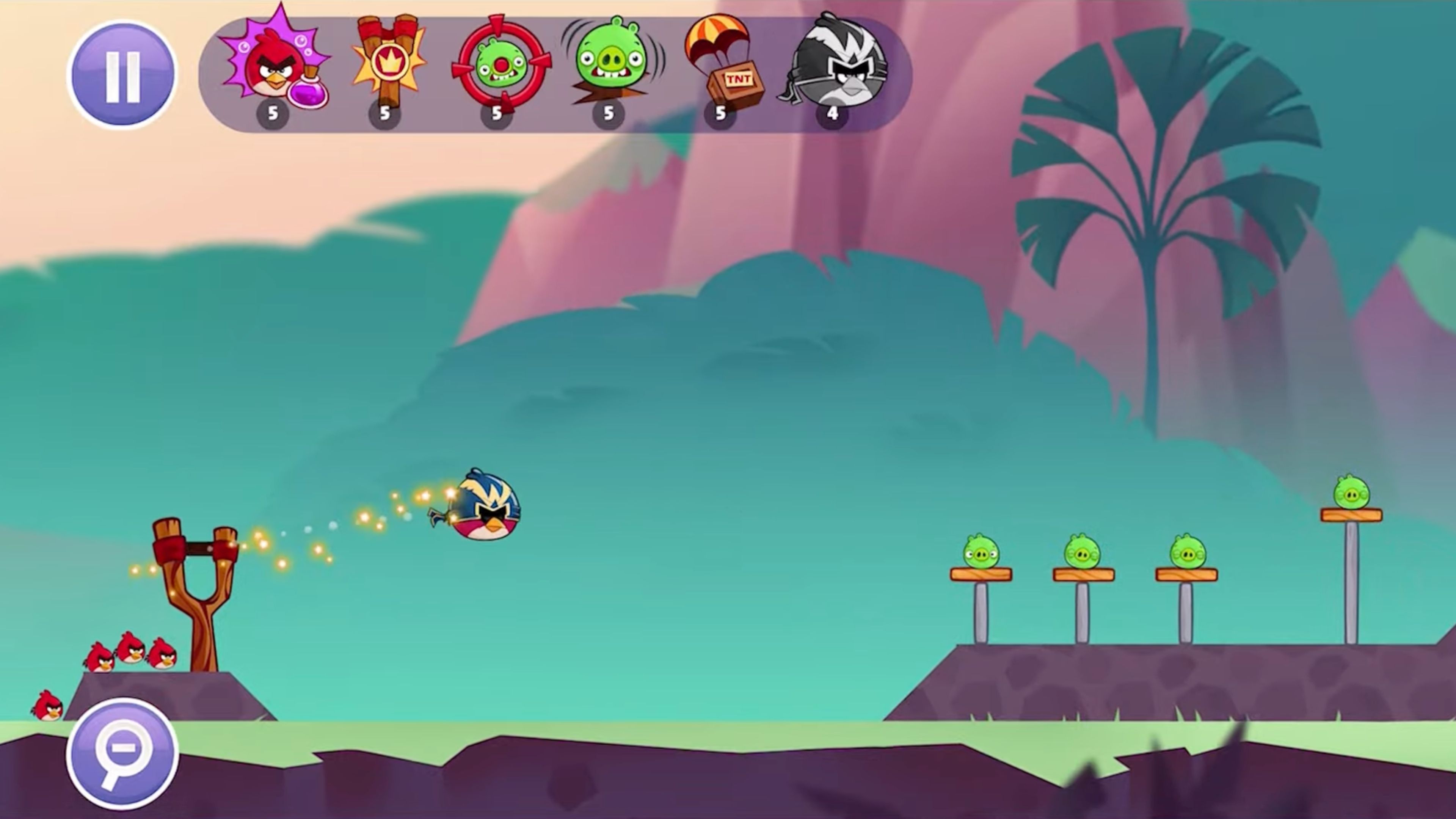 Angry Bird Game Screenshot Angry Birds Action! For Android APK