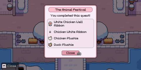 Animal Festival rewards in Fields of Mistria