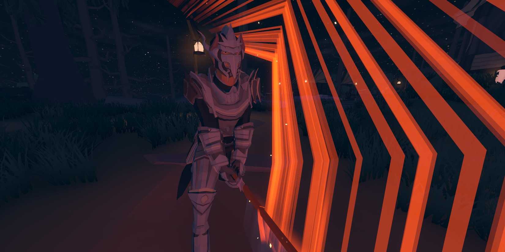 Ardenfall pre release screenshot a warrior cutting with a katana