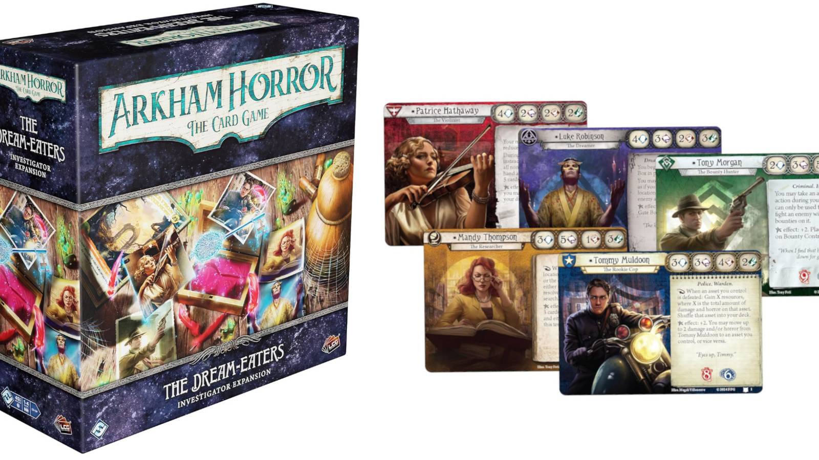 Arkham Horror: The Dream-Eaters Investigator Expansion Featured Image