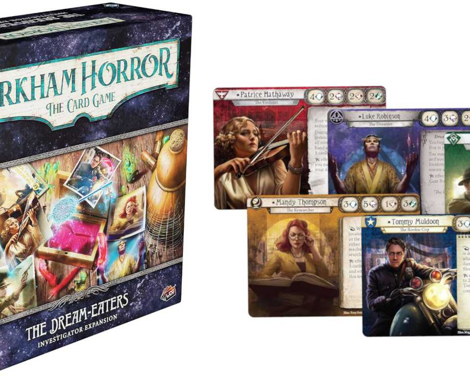 Arkham Horror: The Dream-Eaters Investigator Expansion On Sale Arkham Horror: The Dream-Eaters Investigator Expansion On Sale