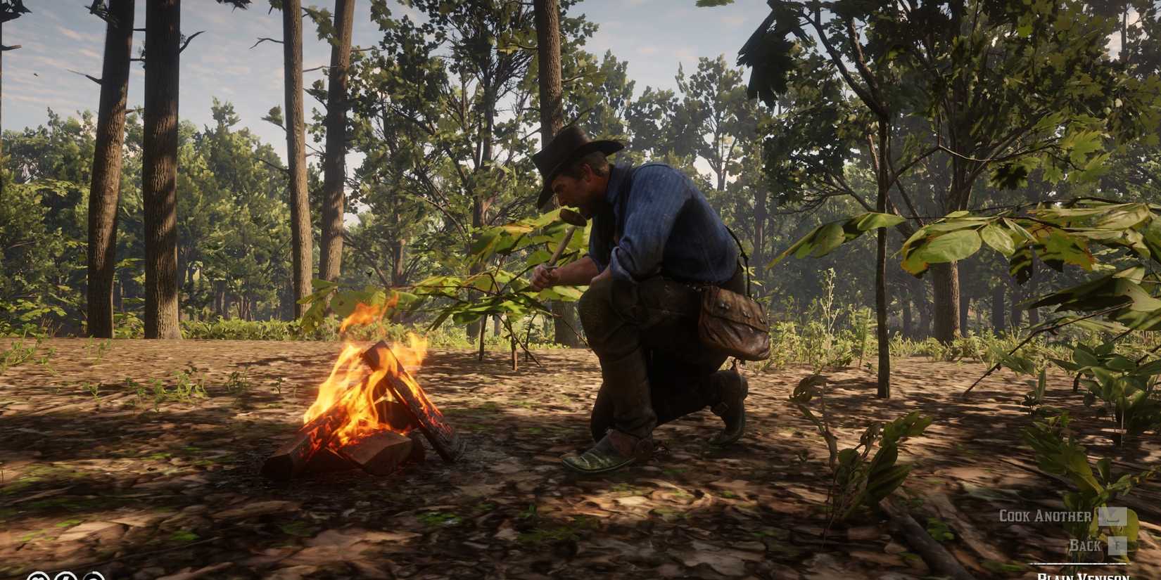 arthur cooks meat