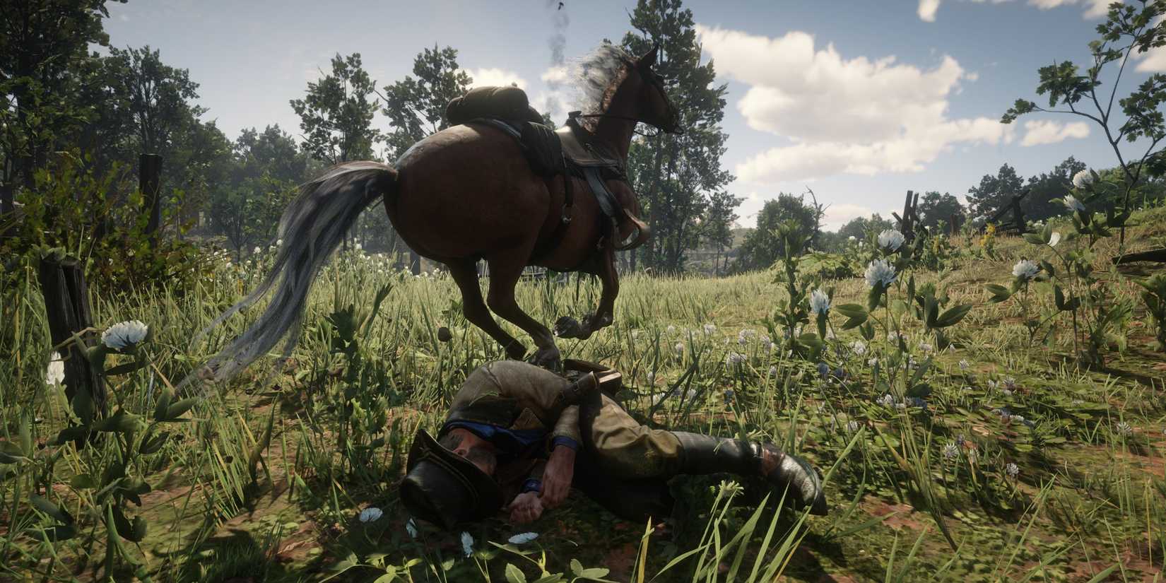 Arthur Falling Rdr2 RDR2: Mistakes Everyone Makes on a First Playthrough