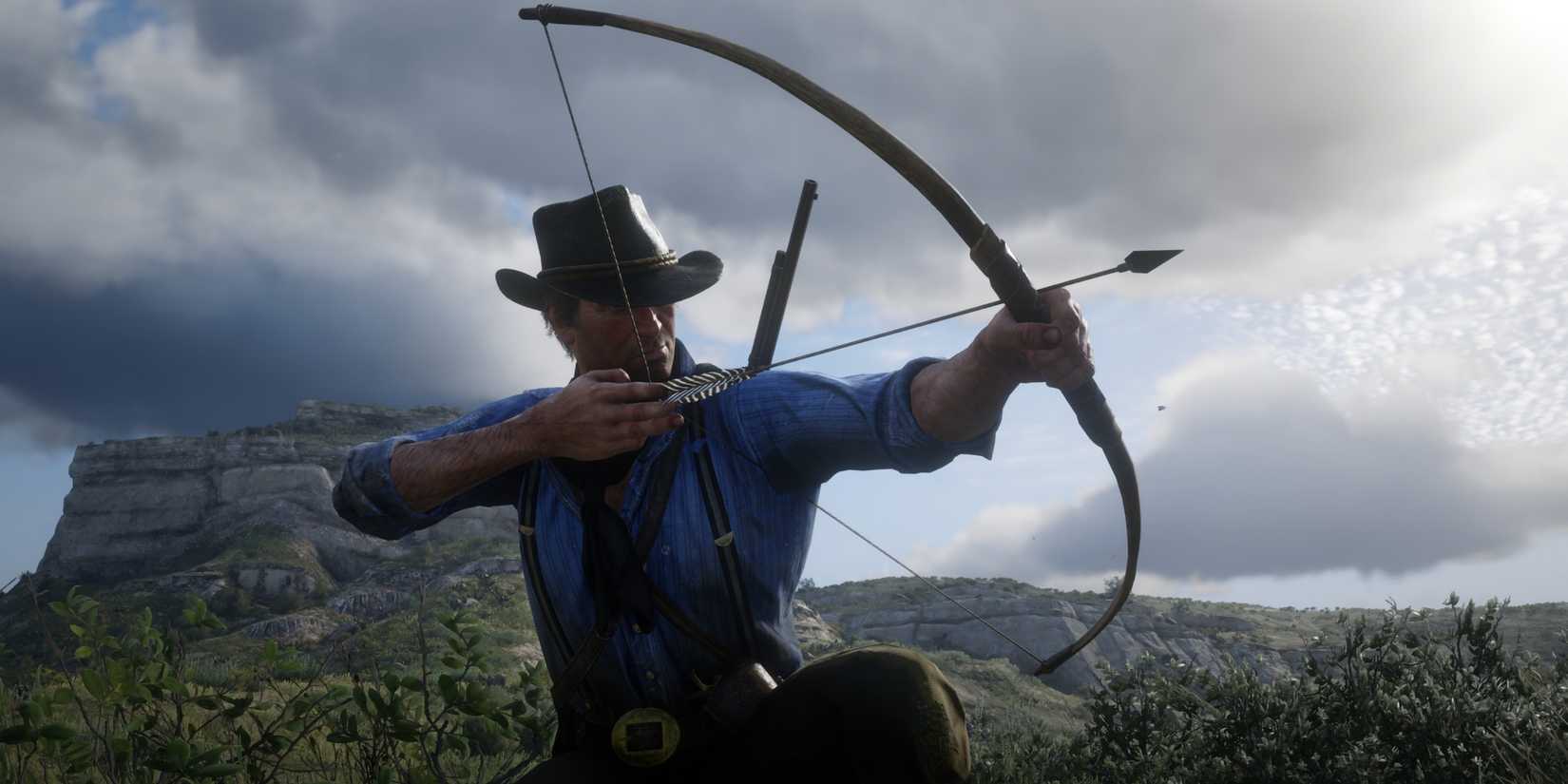 arthur with a bow