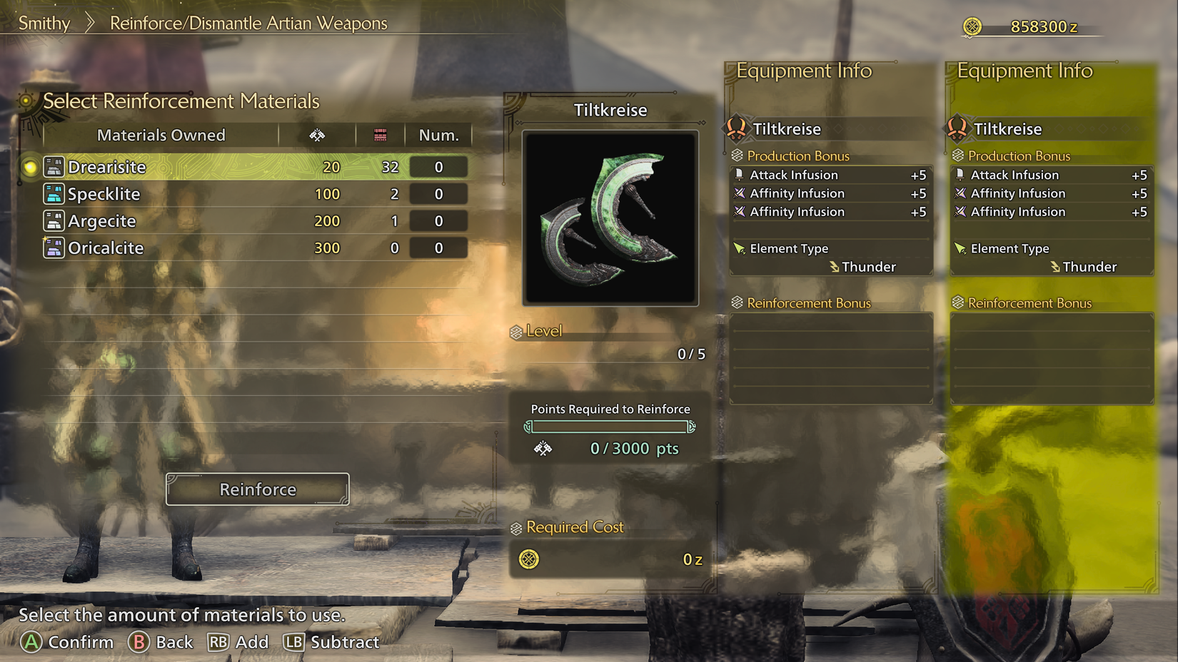 Artian Reinforcement