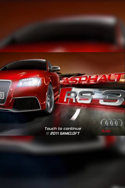 Asphalt Audi RS 3 - In Game Screenshot 1
