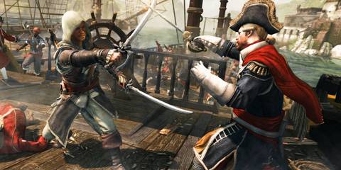 Assassin's Creed Black Flag battle