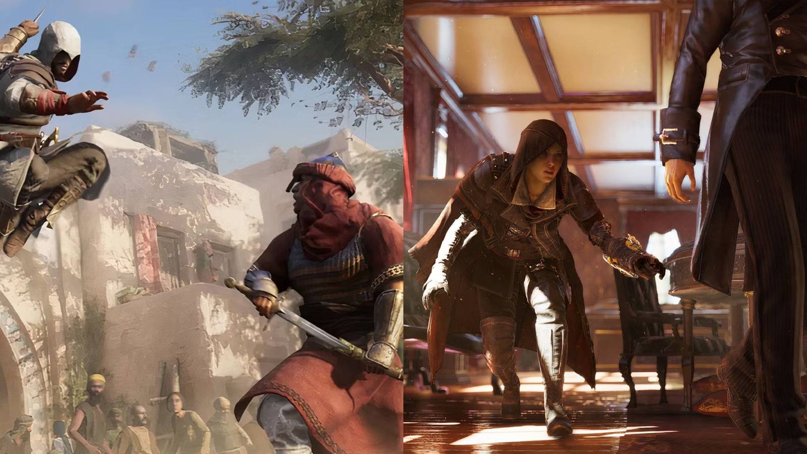 Assassin’s Creed Mirage and Assassin’s Creed Syndicate